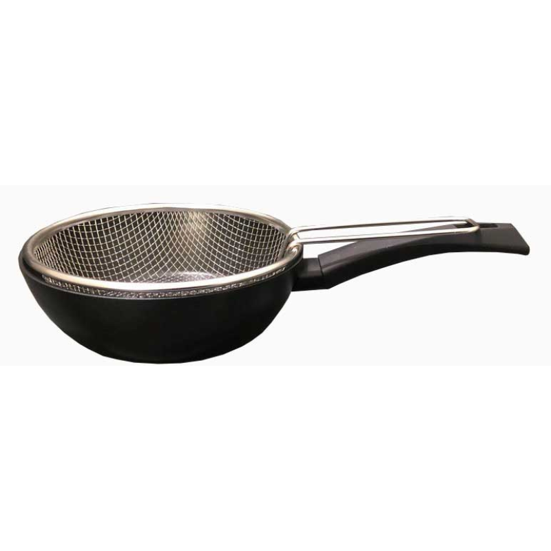 Baumalu padella sauté 28 cm con coperchio - stagnata 4,5 litri di capacitá