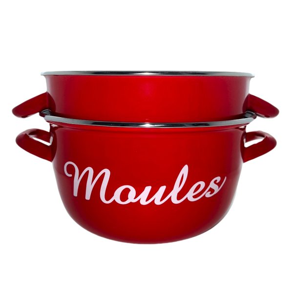 Marmite à moules rouge – Image 2