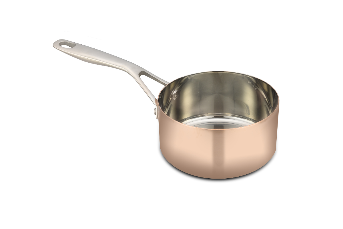 B'Chef Sauteuse 28 cm avec couvercle & intérieur en acier