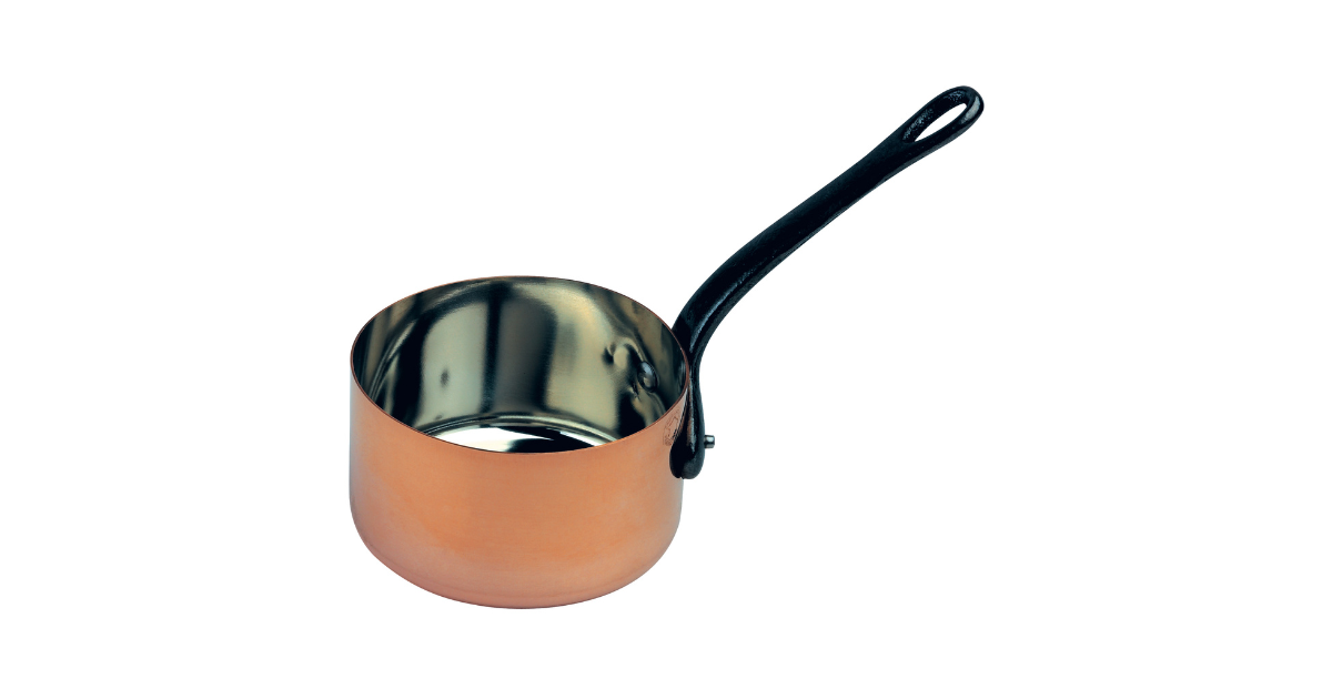 Casserole cuivre céramique tous feux y compris induction Baumalu boutique