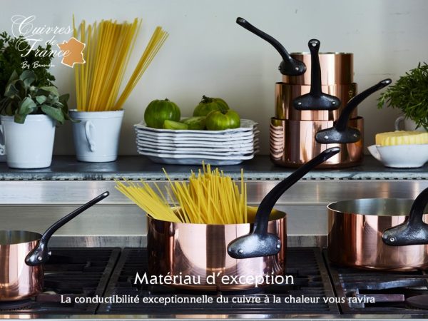 Casserole en cuivre massif de 1,7mm d'épaisseur - Les Classiques – Image 6