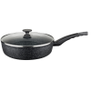 Sauteuse anti-adhérente avec couvercle - Granit Evolution
