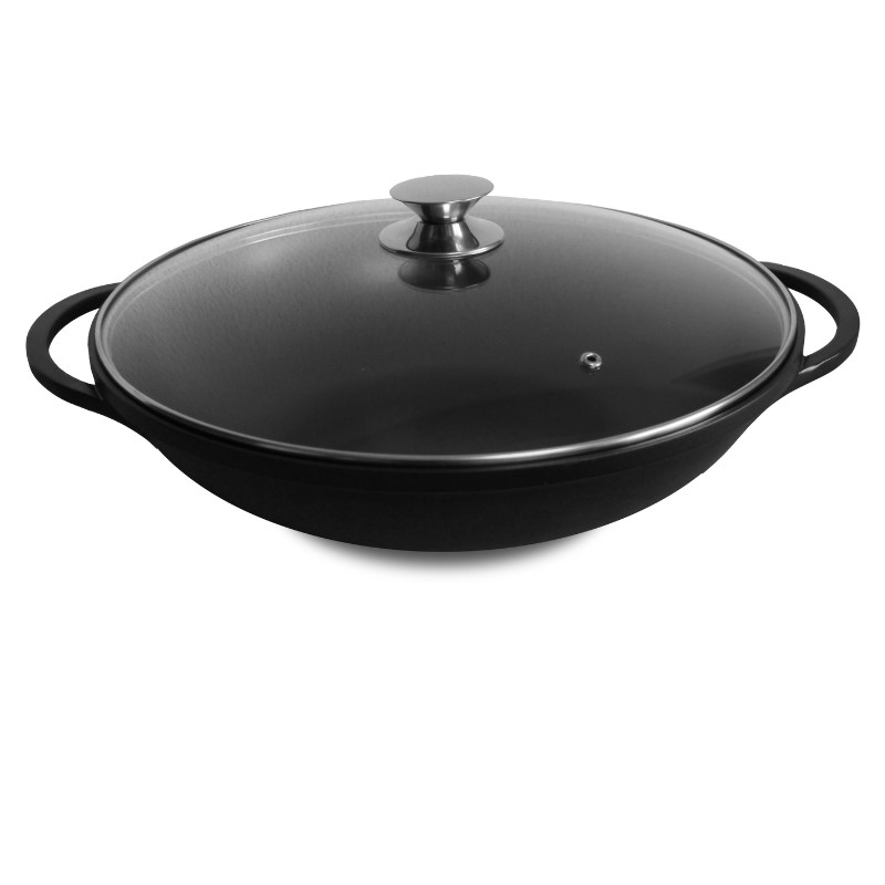 Wok en fonte d'aluminium - Baumalu boutique