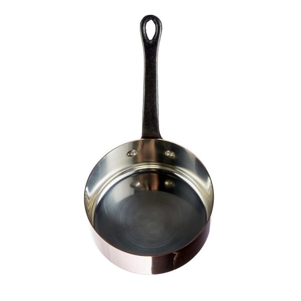 Casserole en cuivre massif de 1mm d'épaisseur - Les Classiques – Image 3
