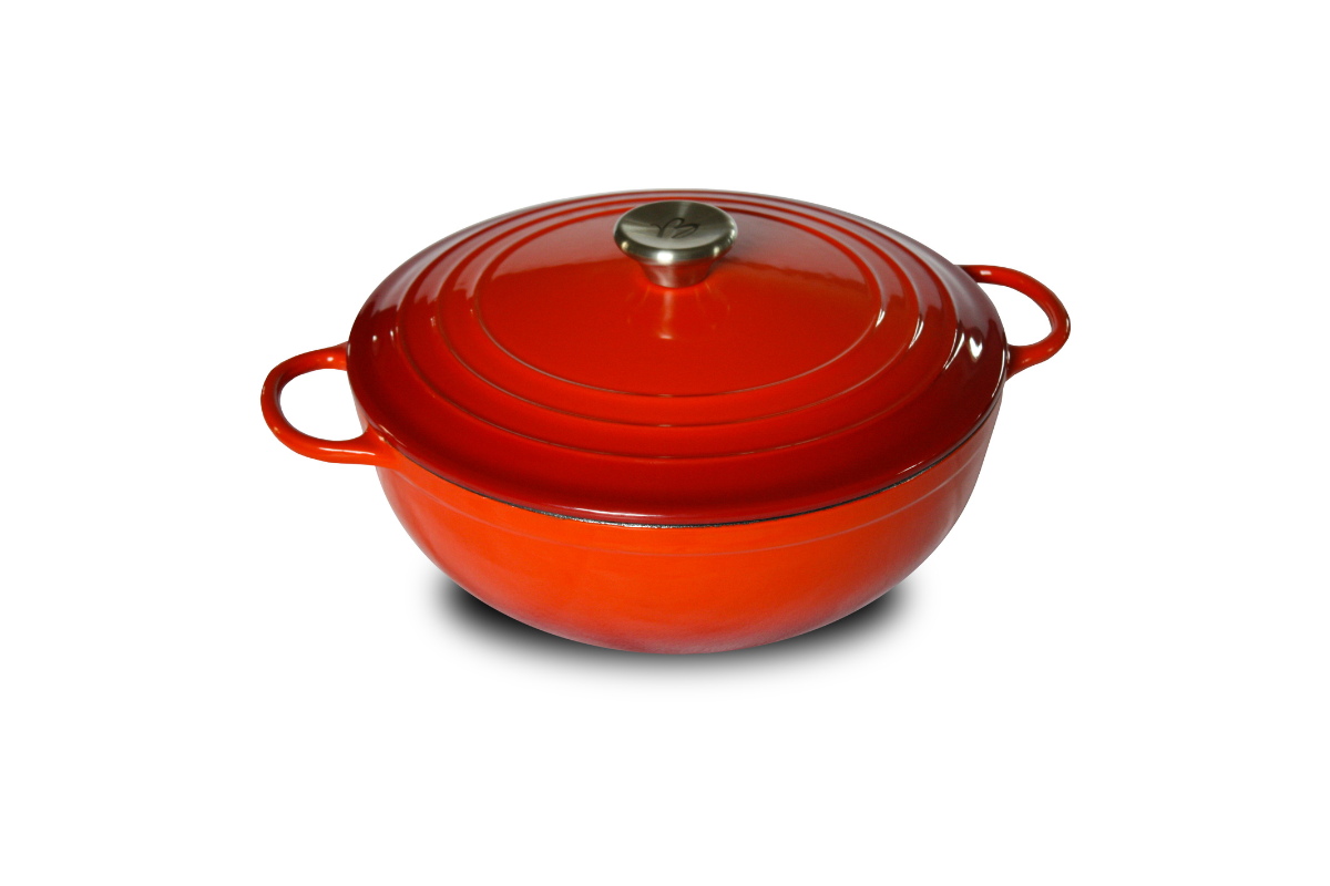 Cocotte ronde en fonte gamme Tradition - Baumalu boutique