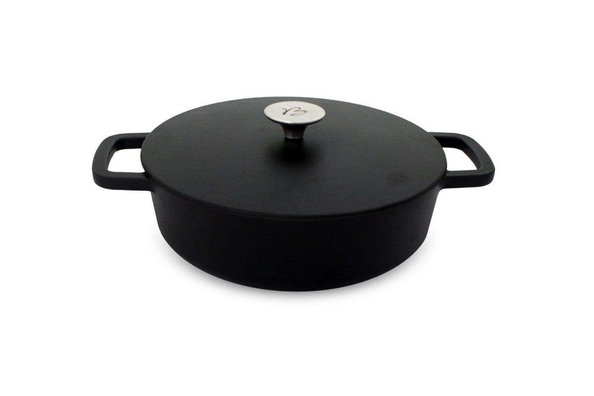cocotte légumier gamme black design Baumalu