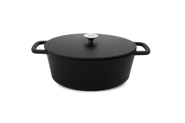 cocotte ovale gamme black design Baumalu