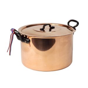 Marmite avec couvercle de 1,7mm d'épaisseur - 24cm - Les Classiques