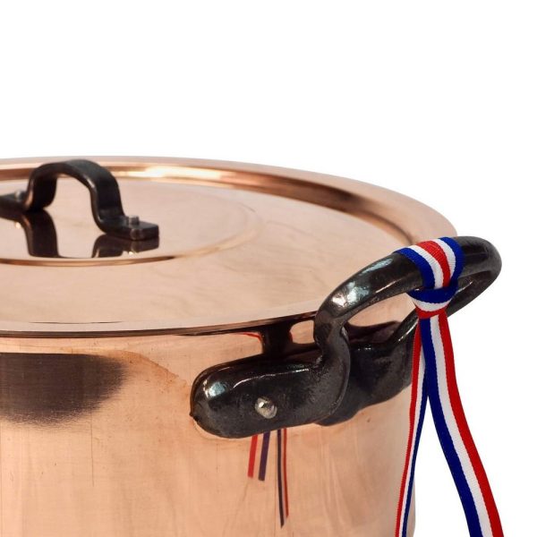 Marmite avec couvercle de 1,7mm d'épaisseur - 24cm - Les Classiques – Image 3