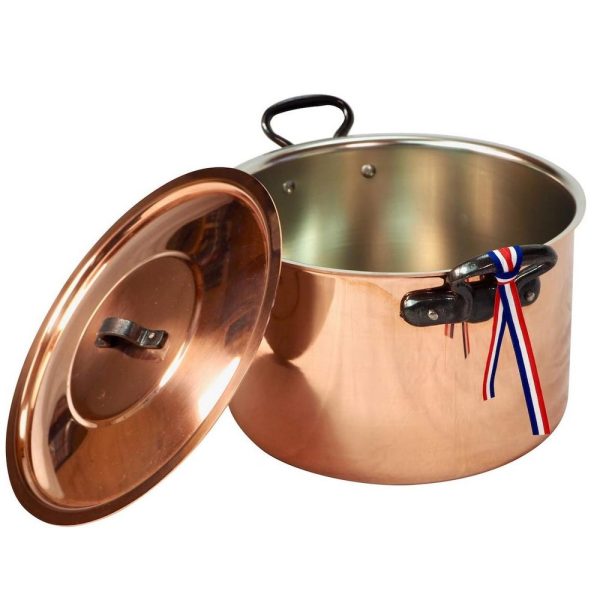 Marmite avec couvercle de 1,7mm d'épaisseur - 24cm - Les Classiques – Image 2