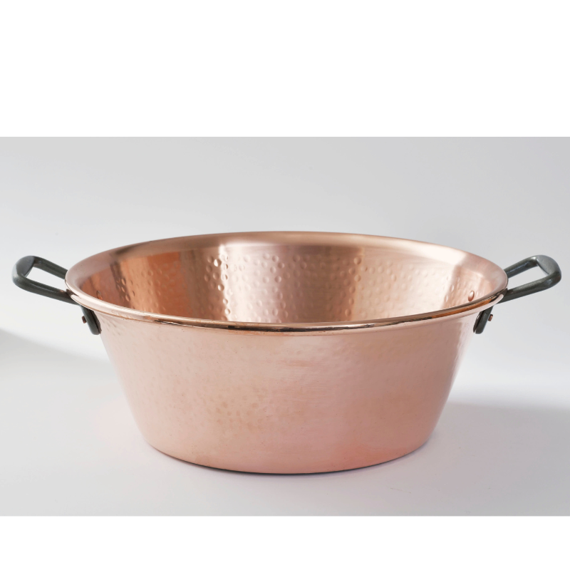 Casserole cuivre céramique tous feux y compris induction - Baumalu boutique