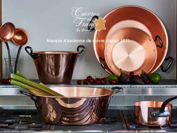 Bassine à sucreries en cuivre de 1,7mm d'épaisseur - Induction – Image 5