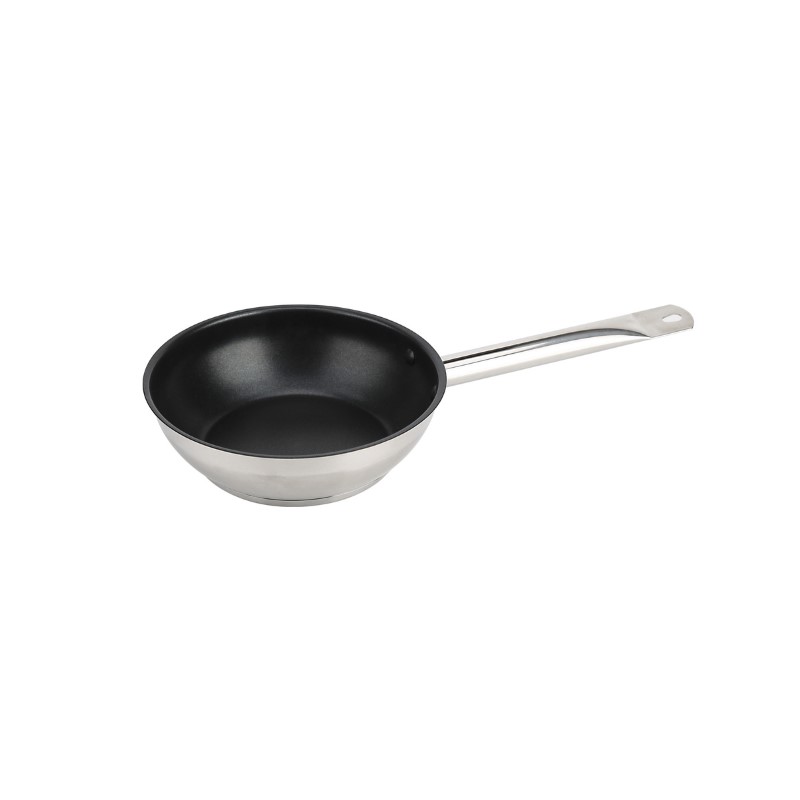 Sauteuse en Inox avec couvercle en verre D 24 cm - Poêles et casseroles -  Décomania