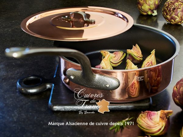 Faitout avec couvercle de 1,7mm d'épaisseur - 24cm - B'Chef – Image 5