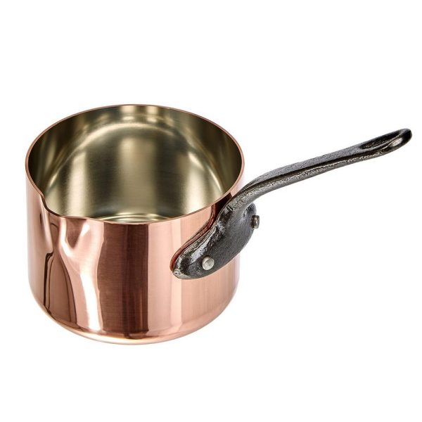 Saucière en cuivre de 1,5mm d'épaisseur - 11cm - Les Classiques