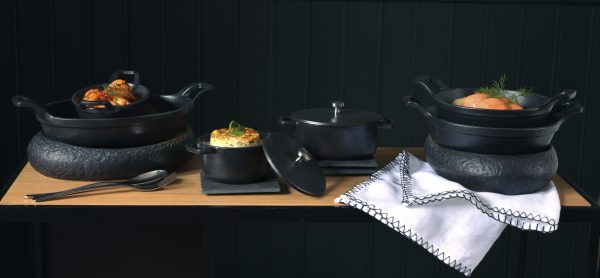 Mini cocotte ovale avec couvercle - 12,5 x 9,5cm - Black Design - Les minis – Image 3
