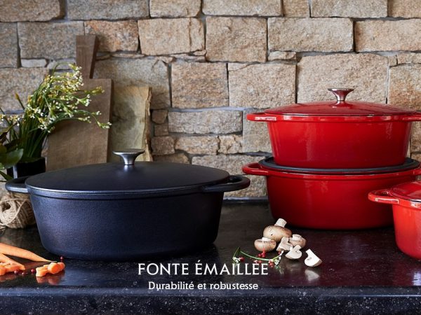 Cocotte en fonte ovale gamme "Tradition" – Image 3