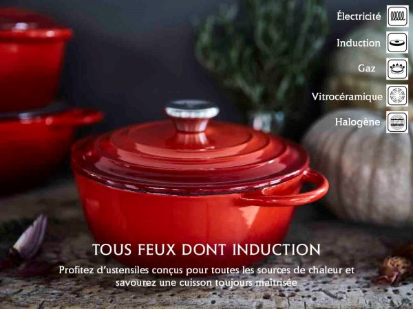 Cocotte en fonte ovale gamme "Tradition" – Image 4