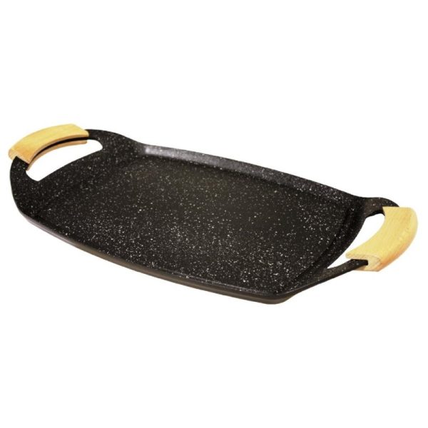 Plancha en fonte d'aluminium