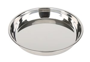 plat a four inox 30 cm