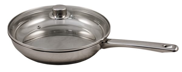 poêle a frire métal inox 28cm baumalu