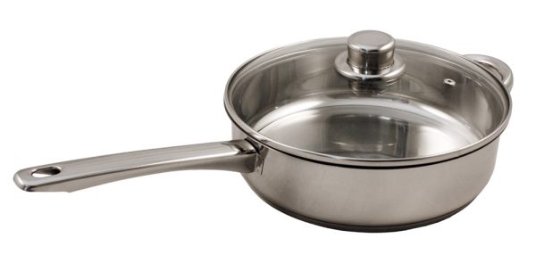 sauteuse inox métal 24cm baumalu