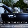 Sauteuse anti-adhérente avec couvercle - Granit Evolution – Image 5