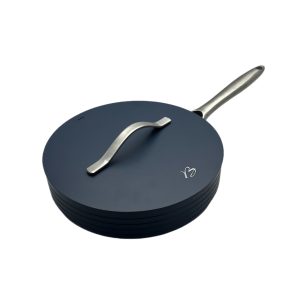 Sauteuse anti-adhérente avec couvercle - 26cm - Basalt Futur