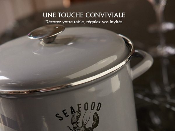 Traiteur pour fruits de mer - Décor homard - 20 cm – Image 3