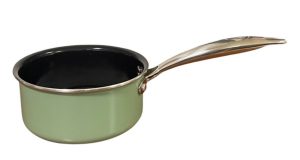 Mini casserole coloris vert - 16cm