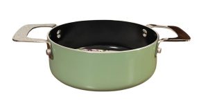 Mini plat coloris vert - 16cm