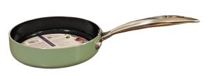 Mini poêle coloris vert - 16cm