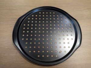 Plaque à pizza - 35,5 x 33 x 1,8cm