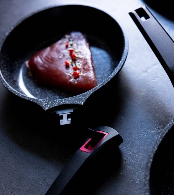 Poêle fonte aluminium Granit Pro Céramique