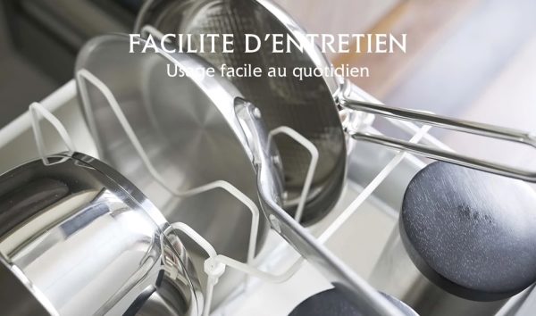 Set de 5 traiteurs en inox avec couvercles en verre - 24/26/28/30/32cm – Image 3