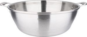 Bassine inox en triple couche - 38 cm