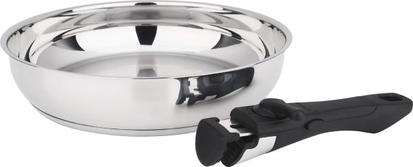 Set de 2 poêles avec poignée amovible - 24 et 28cm - Comète – Image 3
