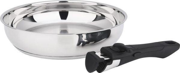 Set de 2 poêles avec poignée amovible - 24 et 28cm - Comète – Image 3